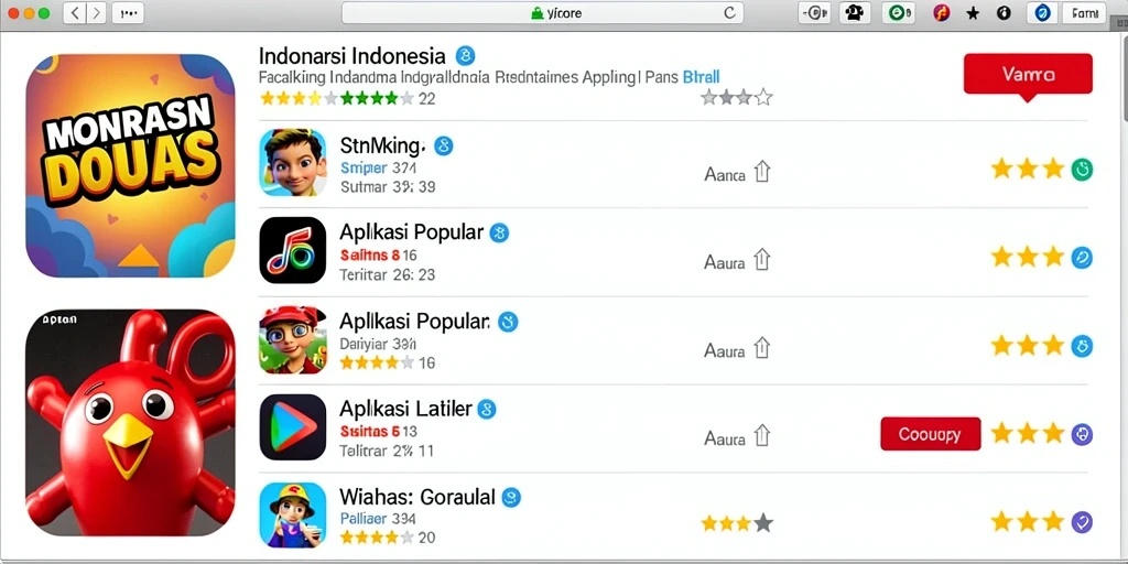 Menampilkan layar permainan dengan efek grafis yang memukau.