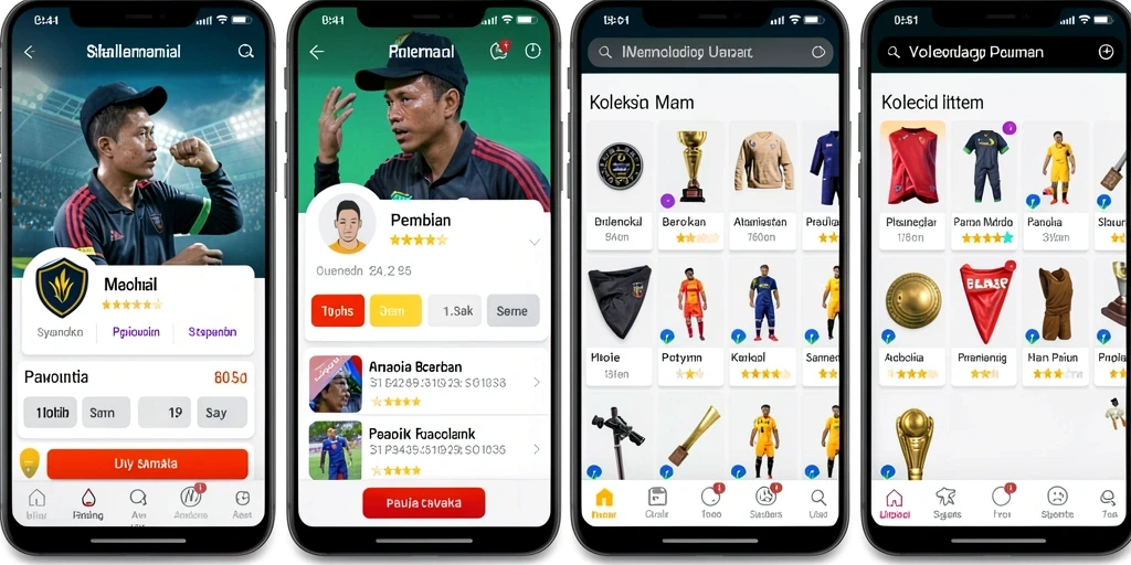 Tampilan antarmuka yang sederhana dan intuitif.
