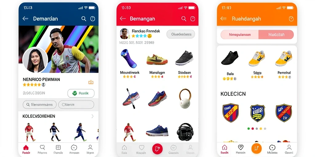 Tampilan antarmuka yang user-friendly dan menarik.