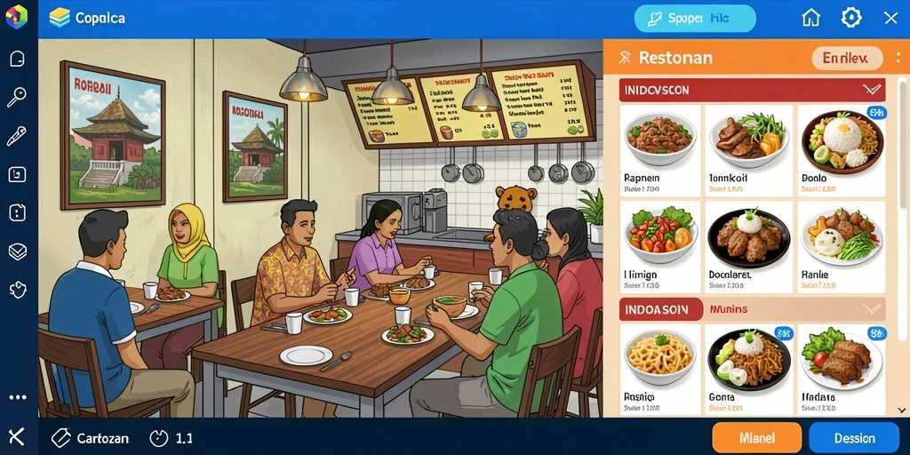 Tampilan antarmuka yang menarik dan mudah digunakan.
