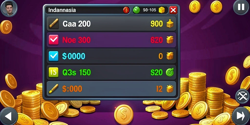 Tampilan karakter yang dapat disesuaikan.