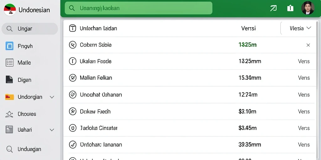 Tampilan antarmuka yang menarik dan user-friendly.