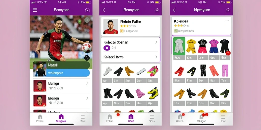 Tampilan antarmuka yang intuitif dan mudah dipahami.