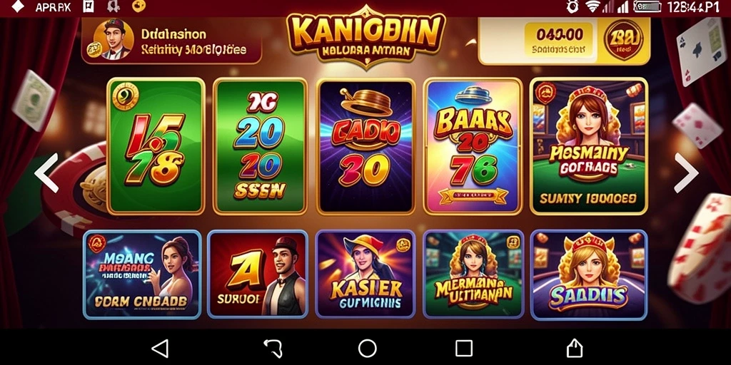 Screenshot menunjukkan level yang menantang dan menarik.
