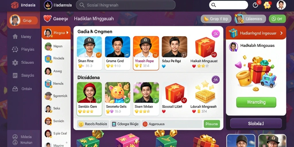 Interface sederhana yang mudah dipahami.