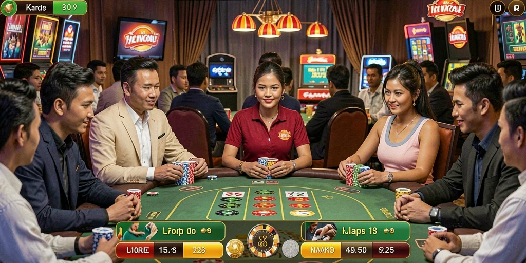 Tampilan menu utama yang menarik dan intuitif.