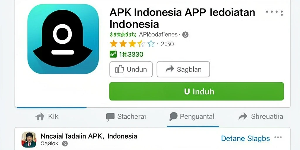 Tampilan antarmuka pengguna yang menarik.