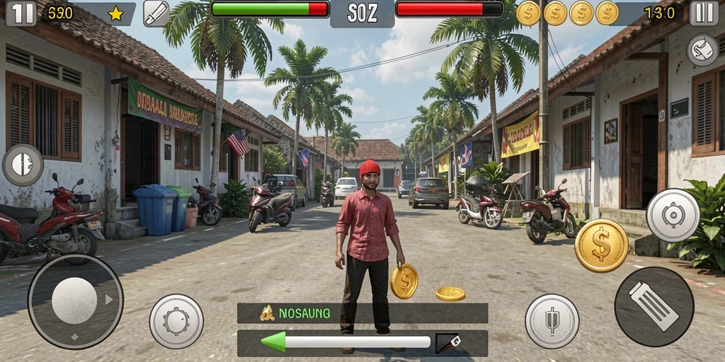 Tampilan antarmuka utama yang menarik dan intuitif.