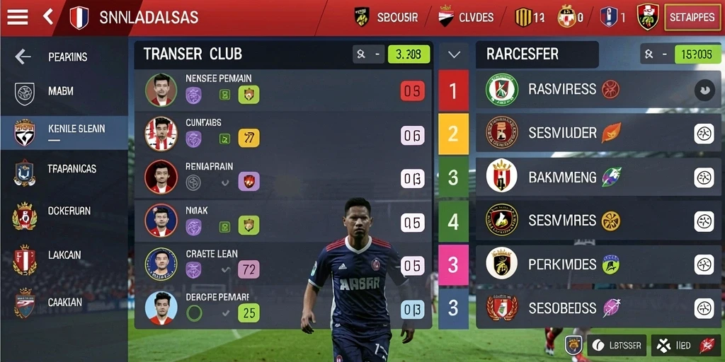 Tampilan menu utama yang intuitif dan mudah digunakan.