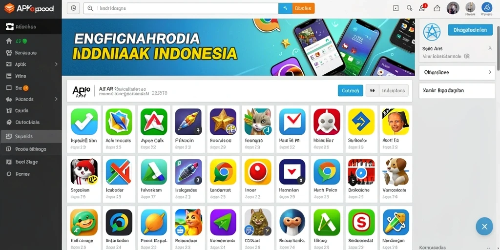 Tampilan menu utama RSNVIP6 yang menarik.