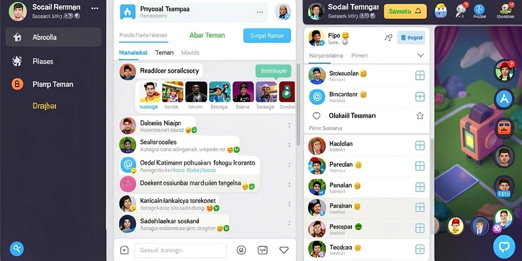 Tampilan antarmuka yang intuitif dan menarik.