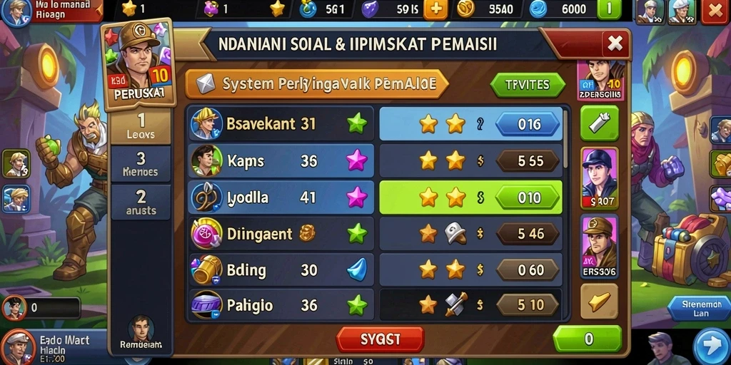 Tampilan antarmuka yang menarik dan mudah digunakan.