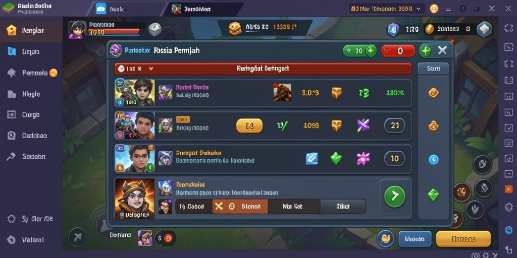 Tampilan antarmuka SPINHARTA yang menarik dan user-friendly.