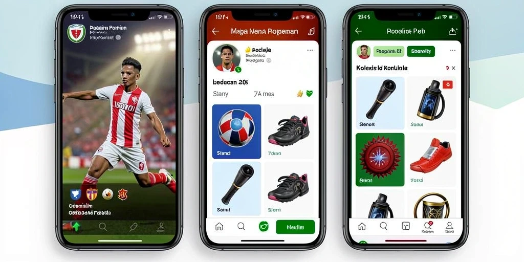 Tangkapan layar menampilkan antarmuka utama yang menarik.