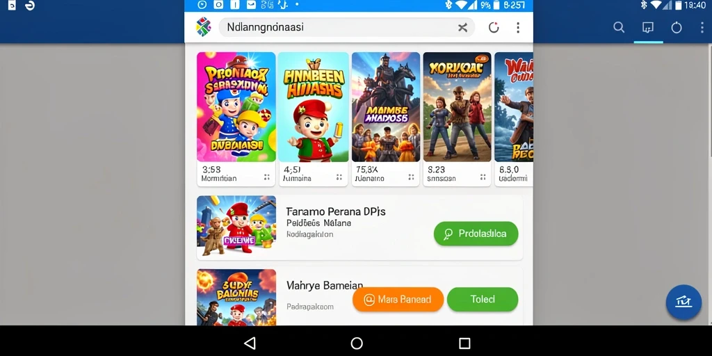 Tampilan awal game W67 yang menarik.